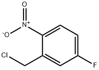 2-(Chloromethyl)-4-fluoro-1-nitrobenzene Struktur