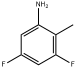 3,5-Difluoro-2-methyl-phenylamine Struktur