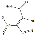 4-Nitro-1H-pyrazole-5-carboxamide Struktur