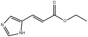 (E)-3-(1H-imidazol-4-yl)-2-propenoic acid ethyl ester Struktur