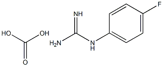 1-(4-FLUOROPHENYL)GUANIDINE CARBONATE Struktur