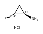 Trans-2-fluorocyclopropanamine hydrochloride Structure