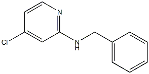 N-benzyl-4-chloropyridin-2-amine Struktur