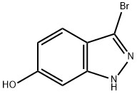 3-Bromo-1H-indazol-6-ol Struktur