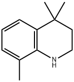 4,4,8-Trimethyl-1,2,3,4-tetrahydroquinoline Struktur