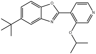 5-(tert-Butyl)-2-(3-isopropoxypyridin-4-yl)benzo[d]oxazole Structure