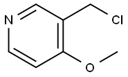 3-(Chloromethyl)-4-methoxypyridine Struktur