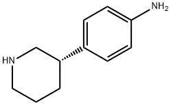 (S)-4-(piperidin-3-yl)aniline Struktur