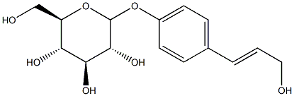 p-Coumaryl alcohol 4-O-glucoside Struktur