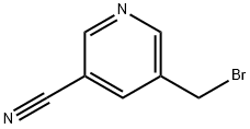 5-(Bromomethyl)nicotinonitrile Struktur