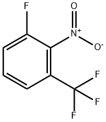 1-Fluoro-2-nitro-3-(trifluoromethyl)benzene Struktur