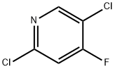 2,5-dichloro-4-fluoropyridine Struktur