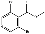 Methyl 3,5-dibromoisonicotinate Struktur