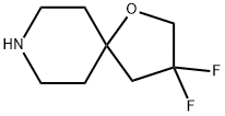 3,3-Difluoro-1-Oxa-8-Aza-Spiro[4.5]Decane Struktur