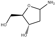 2-Deoxy-D-erythro-pentofuranosylamine Struktur