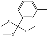 1-Methyl-3-(trimethoxymethyl)benzene Struktur