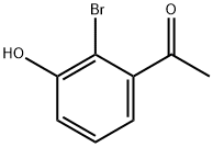 1-(2-bromo-3-hydroxyphenyl)ethanone Struktur