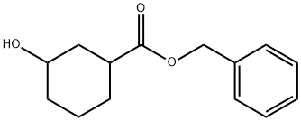 benzyl 3-hydroxycyclohexanecarboxylate Struktur