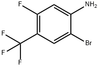 5-Fluoro-2-iodo-4-trifluoromethyl-phenylamine Struktur