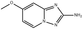 7-Methoxy-[1,2,4]triazolo[1,5-a]pyridin-2-ylamine Struktur