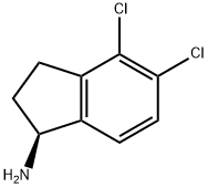 (1S)-4,5-DICHLOROINDANYLAMINE Struktur