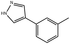 4-(m-Tolyl)-1H-pyrazole Struktur