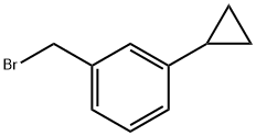 1-(Bromomethyl)-3-cyclopropylbenzene Struktur