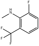 2-Fluoro-N-methyl-6-(trifluoromethyl)aniline Struktur