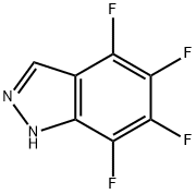 4,5,6,7-tetrafluoro-1H-indazole Struktur