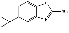 5-tert-Butyl-benzothiazol-2-ylamine Struktur