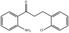 1-(2-Aminophenyl)-3-(2-chlorophenyl)propan-1-one Struktur