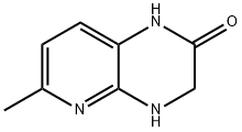 6-Methyl-3,4-dihydro-1H-pyrido[2,3-b]pyrazin-2-one Struktur