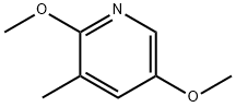 2,5-Dimethoxy-3-methylpyridine Struktur