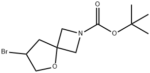 Tert-Butyl 7-Bromo-5-Oxa-2-Azaspiro[3.4]Octane-2-Carboxylate Struktur