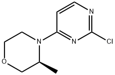 (S)-4-(2-Chloropyrimidin-4-yl)-3-methylmorpholine Struktur