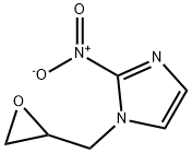 1-(2,3-エポキシプロピル)-2-ニトロイミダゾール 化學(xué)構(gòu)造式