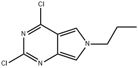 2,4-Dichloro-6-propyl-6H-pyrrolo[3,4-d]pyrimidine Struktur