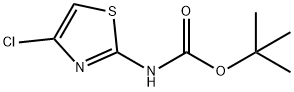 tert-butyl 4-chlorothiazol-2-ylcarbamate Struktur