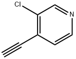 Pyridine, 3-chloro-4-ethynyl- Struktur