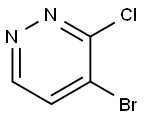 Pyridazine, 4-bromo-3-chloro- Struktur