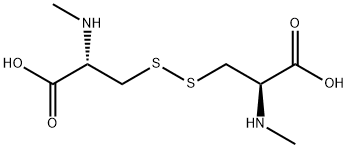 N,N'-dimethyl-L-cystine Struktur