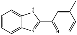 4-Methyl-2-(2-benzimidazolyl)pyridine Structure