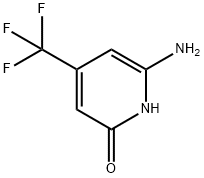 6-Amino-4-(trifluoromethyl)pyridin-2(1H)-one Structure