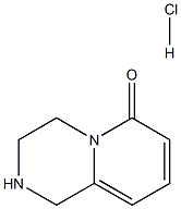 3,4-dihydro-1H-pyrido[1,2-a]pyrazin-6(2H)-one hydrochloride Struktur