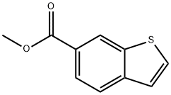 Benzo[b]thiophene-6-carboxylic acid, methyl ester Struktur