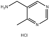 C-(4-Methyl-pyrimidin-5-yl)-methylamine hydrochloride Struktur