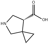 (R)-5-Aza-spiro[2.4]heptane-7-carboxylic acid Struktur