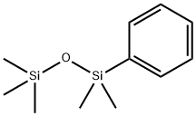 1,1,1,3,3-Pentamethyl-3-phenyldisiloxane Struktur