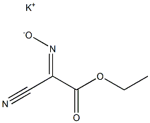 Ethyl (hydroxyimino)cyanoacetate potassium salt Struktur