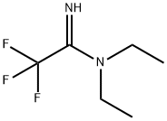 N,N-Diethyl-2,2,2-trifluoroacetimidamide Struktur